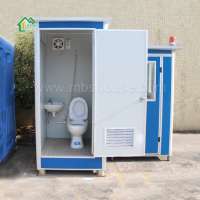 public Prefabricated toilet room with bathroom sanitary unit