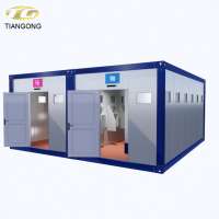 prefab modular outdoor /mobile public toilet/container house