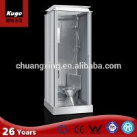 portable Stainless steel toilet and shower room