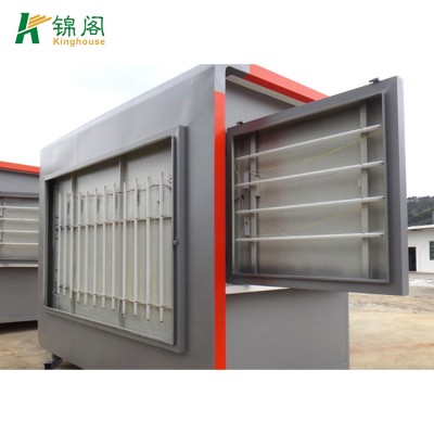 Prefab outdoor metal street store for retail newspaper/magazine/soft drinks/foods